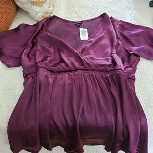 Torrid purple blouse